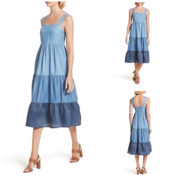 kate spade Dresses & Skirts - Kate Spade Broome Street chambray patio dress XL